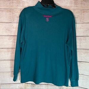 Portraits by northern isles 90s embroidered turtleneck large
